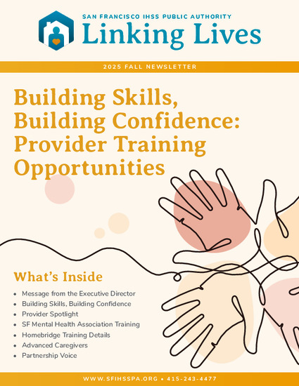 Thumbnail graphic of the Fall 2025 Newsletter newsletter front cover.