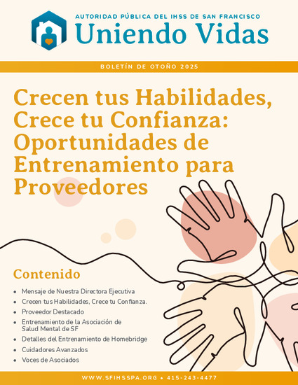 Thumbnail graphic of the Fall 2025 Newsletter newsletter front cover.