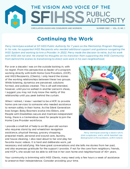 Thumbnail graphic of the Summer 2023 Newsletter newsletter front cover.