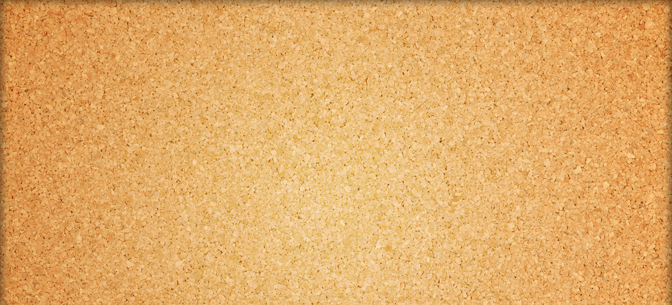 Graphic of a cork board. Graphic of a cork board.
